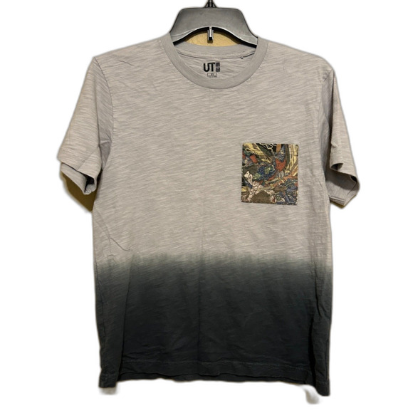 Uniqlo x Museum of Fine Arts Boston Japanese Samurai Graphic Pocket T Shirt XS - Picture 1 of 5
